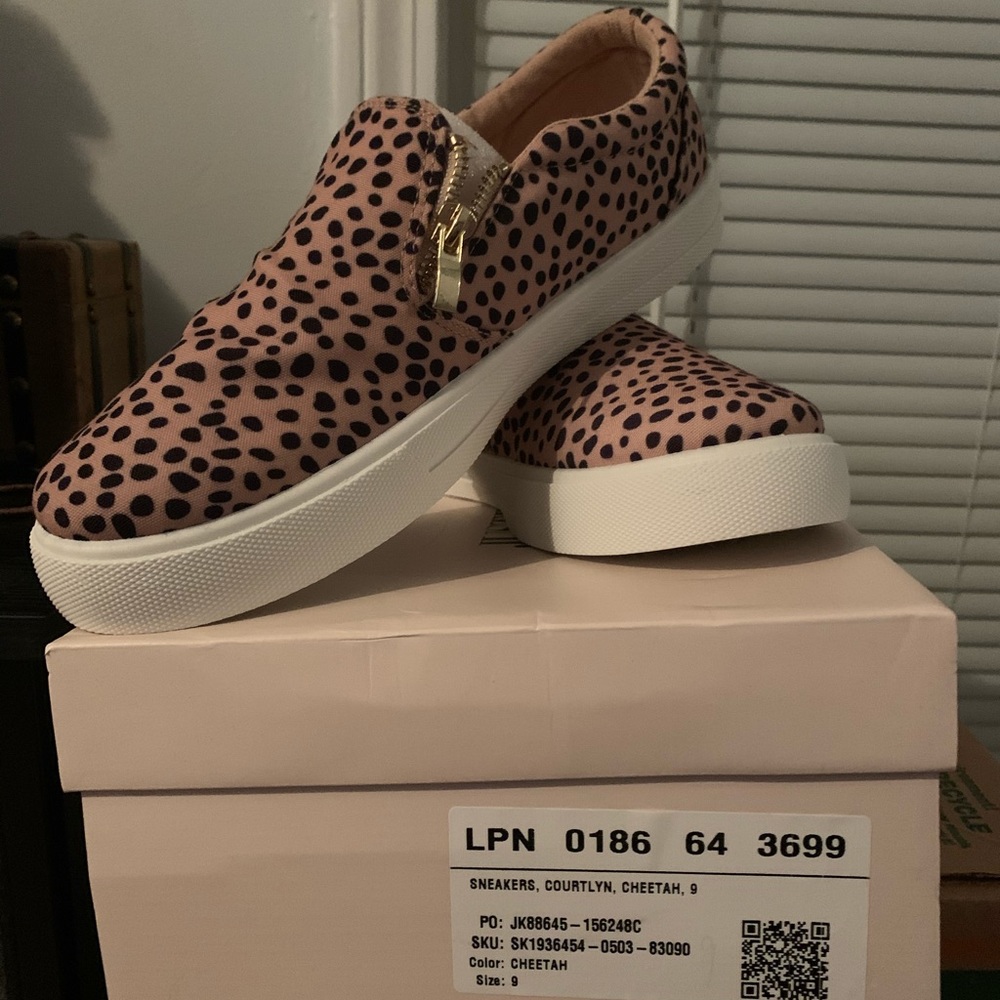 Cheetah Print Slip-On Sneaker